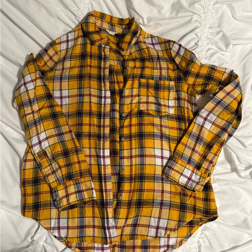 10 Items for $20: Aeropostale Yellow Plaid Shirt